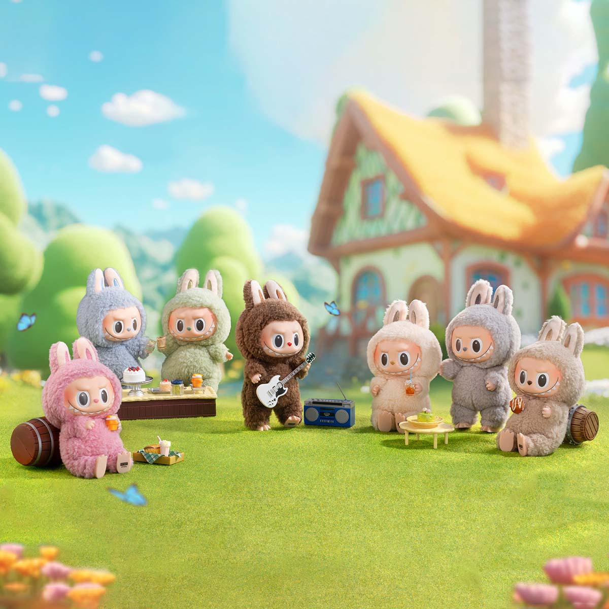LABUBU  THE MONSTERS | EXCITING MACARON